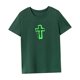 thumbnail image 4 of Camiseta de mujer de verano con cuello redondo y cuello redondo suave para vacaciones y camping SG, 4 of 7