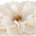 thumbnail image 5 of JWH 3D Handmade Decorative Floral Throw Pillow Covers for Gift and Decor 18x18inch in Cream, 5 of 7