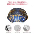 thumbnail image 5 of Rams Waterproof Shower Cap Reusable shower cap Bathing Shower Caps, 5 of 7