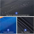 thumbnail image 2 of Hatchback Car Cover for Automobiles Waterproof All Weather , Size A9 Length up to 178 inch, Black, 2 of 6
