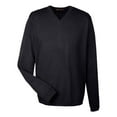 thumbnail image 4 of Harriton M420 Men's Pilbloc™ V-Neck Sweater-Black-S, 4 of 4