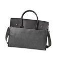 thumbnail image 5 of Abbraccia Male Briefcase Business Bag PU Leather Easy Carrying Sturdy Handbag Casual Shoulder Bag Work Bag Computer Bag for Work Office Gray, 5 of 9