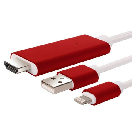 LittleMax HDMI Cable For iPhone iPad to TV 6 4Ft MHL To HDMI LittleMax HDMI Cable For iPhone iPad to TV 6 4Ft MHL To HDMI