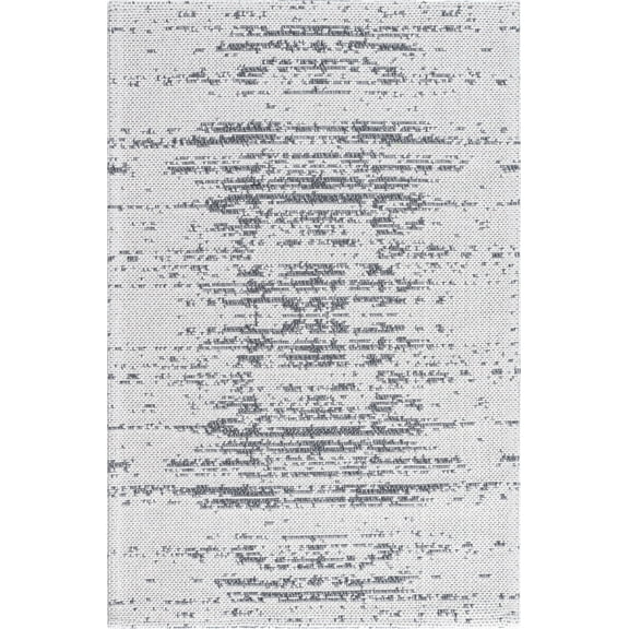 Rugs.com Georgia Collection Rug – 2' x 3' Ivory Flatweave Rug Perfect For Living Rooms, Large Dining Rooms, Open Floorplans