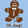 thumbnail image 3 of CafePress - Oh, Snap! Gingerbread Man T Shirt - Men's Classic Graphic T-Shirt, 3 of 4