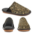 thumbnail image 4 of IAUYY Memory Foam House Slippers Suitable for Both Men and Women. Comfortable, Anti-Slip Plush Flat-Bottomed Slippers The Best Holiday Gift Set Against A Black Background, 4 of 9