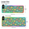 thumbnail image 3 of RGB Gaming Mouse Pad 15W Wireless Charging Large Waterproof Desk Mat 13 Light Modes Mousepad 31.5x11.8 Lovely Cartoon Stars, 3 of 6