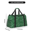 thumbnail image 3 of Honeii Soccer Print Gym Bag,Carry on Weekender Overnight Bag, Travel Duffel Bags, Personal Item Travel Bag,Tote Bag,Workout Dance Bag, 3 of 7