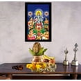 thumbnail image 3 of IBA Indianbeautifulart Shree Satyanarayan Poster With Frame Religious Poster For Wealth & Prosperity Deity&nbsp;Photo&nbsp;Frame Wall Decor&nbsp;For Home/ Office/ Temple, 3 of 7