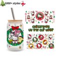 thumbnail image 2 of Fabricación, gran oferta, transferencias de envoltura de taza UV DTF de Navidad, transferencias UV DTF personalizadas para envolturas de tazas para Libbey Hello Kitty, 2 of 4