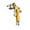 Gold 1.3 Caliber, variant on Professional Spray Guns 1.3/1.8/mm Sprayer Paint Airbrush Mini Spray Pneumatic Gun For Painting Aerograph Car Tool ,Effortless cleaning