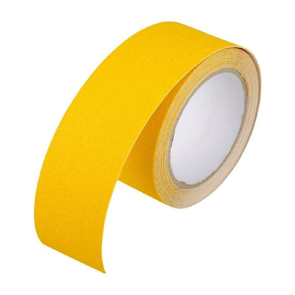 2x197In Anti Slip Traction Tape,Durable Yellow Grip Tape for Stairs,Waterproof Grip Friction Roll for Tubs,Grips Strips for Home,School