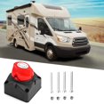 thumbnail image 3 of Qiilu Battery Switch Disconnect Insulator Power Cutoff Switch For Marine Rv Automobile Boat, 3 of 8