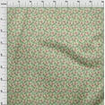 thumbnail image 4 of oneOone Cotton Flex Light Green Fabric Jacobean Floral Fabric For Sewing Printed Craft Fabric By The Yard 40 Inch Wide, 4 of 4