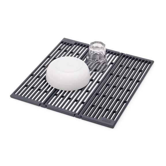Platform Folding Gray Sink Drainer