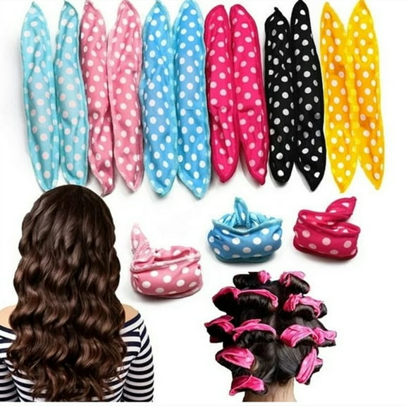 Bosanter 12 Pcs Hair Rollers Magic Night Sleep Foam Hair Curler Rollers DIY Sponge Hair Styling Rollers Tools