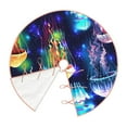 thumbnail image 3 of Kll Transparent Jellyfishes Christmas Tree Skirt 30",Party Decorations Farmhouse For Christmas Decorations Holiday Party, 3 of 8