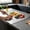 A, variante sur ZZHZGZ Canada Sale Planche à Découper en Acier Inoxydable pour Cuisine, Planche de Qualité Chef avec Pieds Agréables pour la Préparation des Aliments