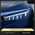 thumbnail image 2 of Luz de coche para Honda Civic G10 2016-2020, luz delantera LED, conjunto DRL dinámico, actualización, luz de giro, accesorios para faros delanteros, 2 of 5