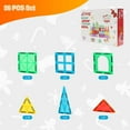 thumbnail image 6 of BMAG Magnetic Tiles Toys for Kids,36pcs Starter Set 3D Magnet Building Blocks Construction,STEM Learning Educational Toddlers Toy Gift, 6 of 7