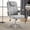 Grey, variant on Executive Office Chair, Ergonomic PU Leather Computer Chairs, Executive Breathable Desk Chair with Padded Flip-Up Arms, 360 °   Swivel Rolling Chair Comfy Padded for Working Studying Gaming (Black)