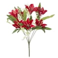 thumbnail image 6 of Hadanceo Artificial Flower Non-fading 1Pc Delicately Cut Fake Lilies Flower Flower Arrangement Useful for Wedding, 6 of 7