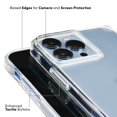 thumbnail image 5 of Case-Mate Tough Series iPhone 13 Case 6.1" - Clear - 10ft Drop Protection, Compatible with Wireless Charging - Anti Yellowing Lightweight Cover Case, Anti Scratch Technology, 5 of 5