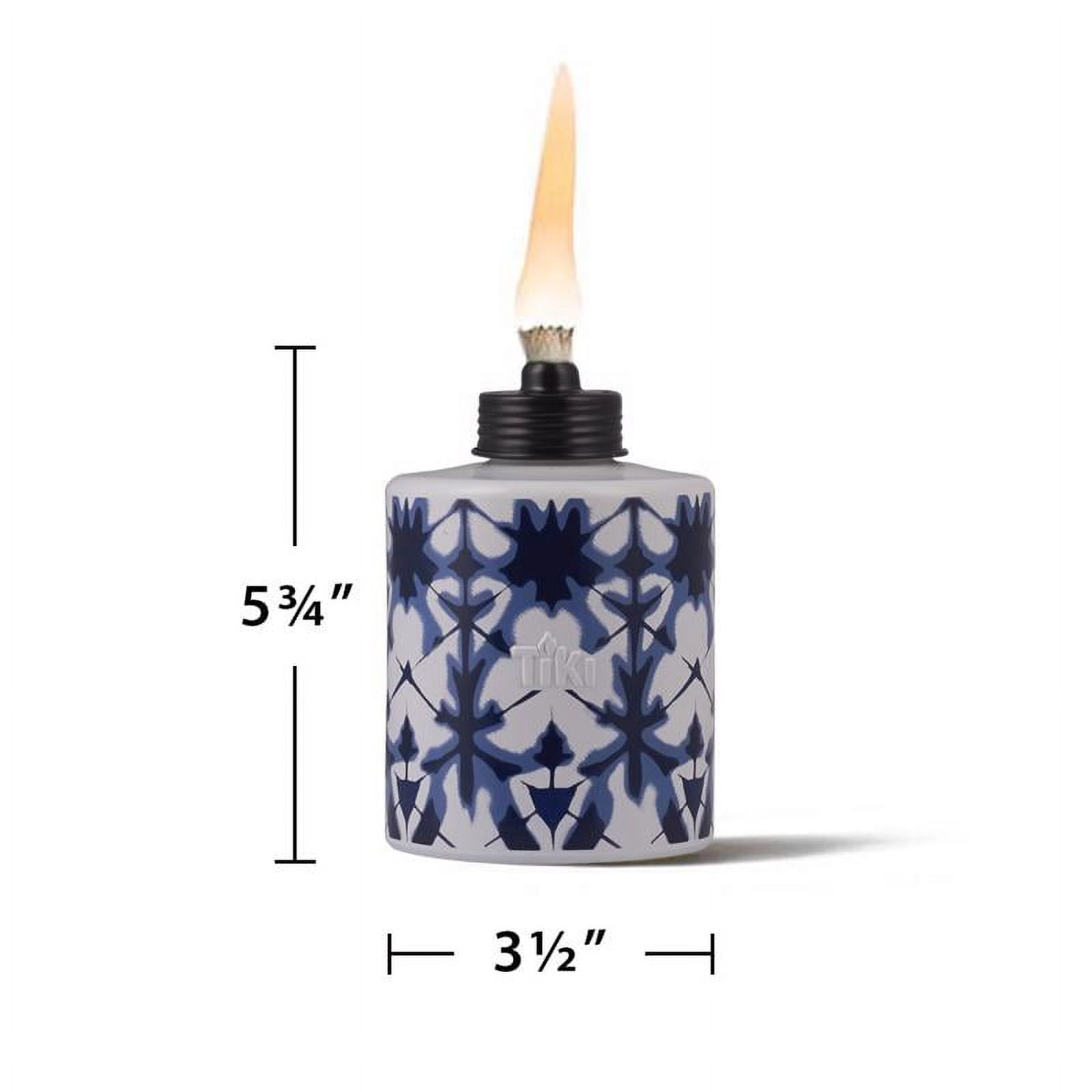 Tiki 1120101 Tabletop Torch, Glass