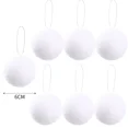thumbnail image 3 of Christmas Snowballs White Foam Christmas Balls Ornaments for DIY Xmas Tree Hanging Pendant Ball New Year Party Home Decoration, 3 of 5
