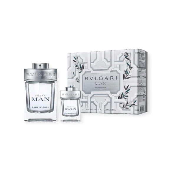 Perfume Bvlgari Man Rain Essence Eau de Parfum, set de 100 ml + 15 ml
