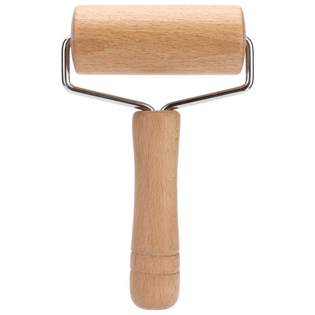 Rodillo de madera para amasar masa de pizza y repostería, para uso doméstico, para cocina, panadería, pasteles y pan