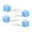 Blue, variant on Maze Puzzle Box - Keychain for Kids and Teens - Set of 4 (Pink)