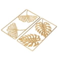 thumbnail image 6 of Exquisite Ginkgo Leaf Wall Decor - Strong Metal, Gold Accent for Home and Office, 6 of 8