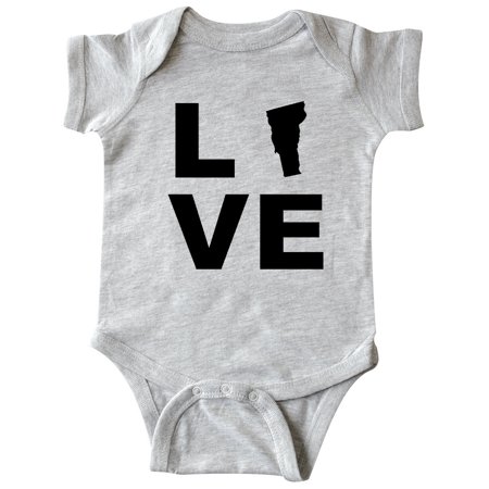

Inktastic Love Vermont Gift Baby Boy or Baby Girl Bodysuit