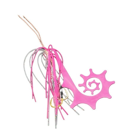 LIVEST Fishing Skirt Bait Soft Realistic Reusable Colorful with Hook Attract Fish Artificial Sun Flower Jig Skirt Fishing Accessories
