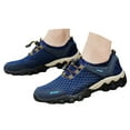 thumbnail image 3 of krdevn Barefoot Shoes Women/Men - Men Summer Mesh Breathable Hiking Shoes Walking Shoes Outdoor Travel Shoes Sports Shoes,River Trekking Shoes, Fishing Wader Boots, 3 of 6