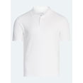 thumbnail image 5 of Free Assembly Men's Textured Polo Sweater with Short Sleeves, Sizes S-3XL, 5 of 6