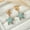 Light Blue Color, variant on Chic Golden Plated Starfish and Shell Earrings for s - Vintage Style Stainless Steel Studs, Perfect for Beach Vacations