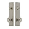thumbnail image 5 of Grandeur 840101 Carre Solid Brass Tall Plate Single Cylinder Keyed Entry Set - Bronze, 5 of 6