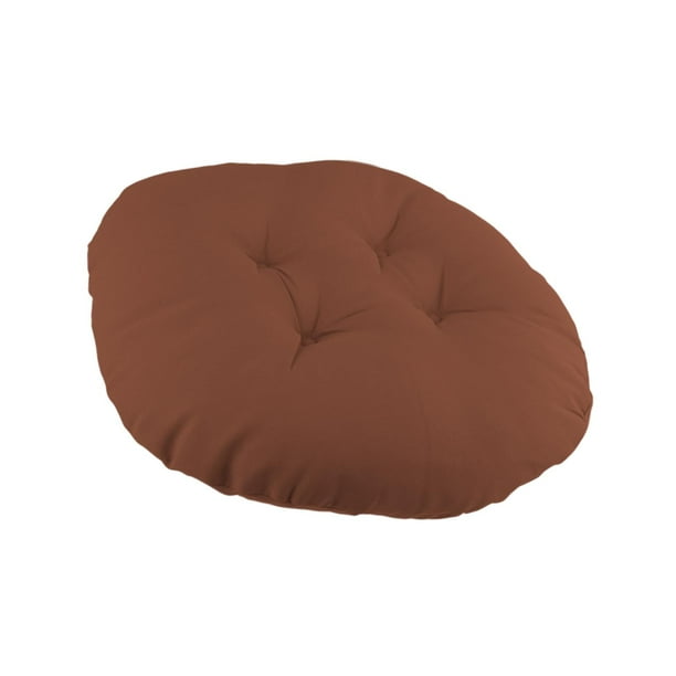 Cojín para silla colgante tipo hamaca, cojín para asiento de patio, cojín para asiento de interior Café