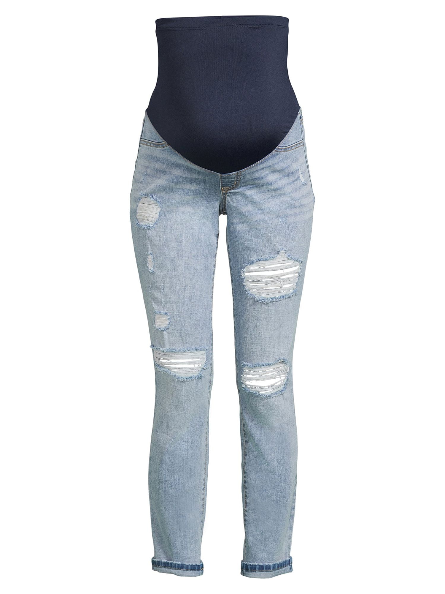 Sofia Jeans by Sofia Vergara Rosa Curvy Ankle Full Band Maternity Jeans, Sizes S-XXL