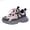 Purple, variant on Kids Sneakers Girls Lace Shoes Fashion Mesh Lace Boots Non Slip Breathable Nude Boots Girls Sneakers Size 2