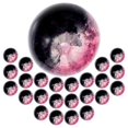 thumbnail image 1 of 150Pcs Round Loose Beads Bulk For Crafts Multi Beads Perfect For Artists And DIY Enthusiasts, 1 of 5