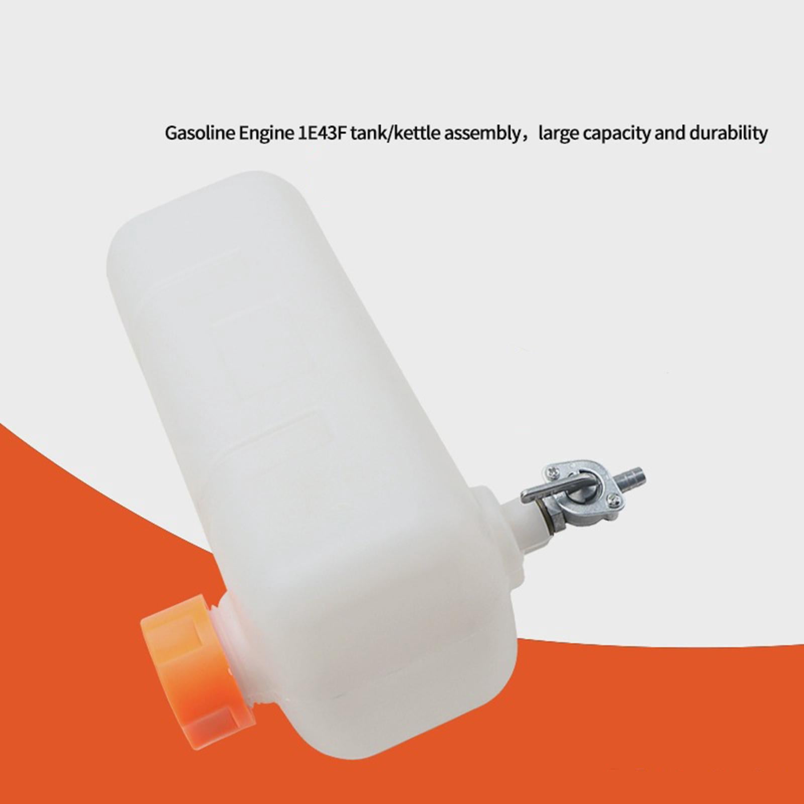 Aymzbd Tank Assembly with Container Weed Accessories Portable Gas Tank Oil Box for 1E43F Petrol Engine 142fa