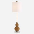 thumbnail image 6 of Uttermost Sienna Caramel Glass Buffet Lamp, 6 of 12