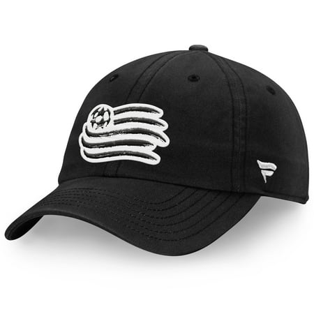 New England Revolution Fanatics Branded Tonal Fundamental Snapback Adjustable Hat - Black -