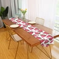 thumbnail image 3 of GZHJMY Watermelon Table Runner Hearts Seasonal Table Cloth Runner for Kitchen Dining Table Wedding Party Holiday Coffee Dining Home Decor 13 x 70 Inches, 3 of 7