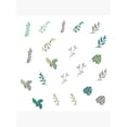 thumbnail image 7 of Ryan; Green Leaves Print 45x45cm Pillow Cover – Minimalist Botanical Theme for Living Room, Bedroom or Nature-Inspired Home Decor, 7 of 7