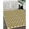 thumbnail image 2 of Ahgly Company Indoor Round Patterned Khaki Gold Area Rugs, 3' Round, 2 of 6