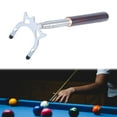 thumbnail image 3 of Almencla Portable Billiards Cue Stick Bridge with Bridge Heads Stainless Steel Telescopic High Head, 3 of 8